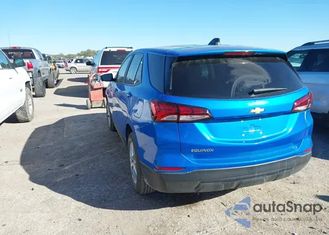 2024 Chevrolet Equinox Fwd Ls из США, поврежденный, VIN 3GNAXHEG8RL134153